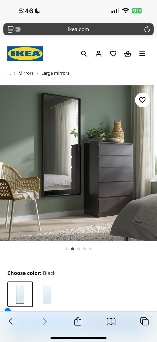 IKEA NISSEDAL Mirror - photo 2