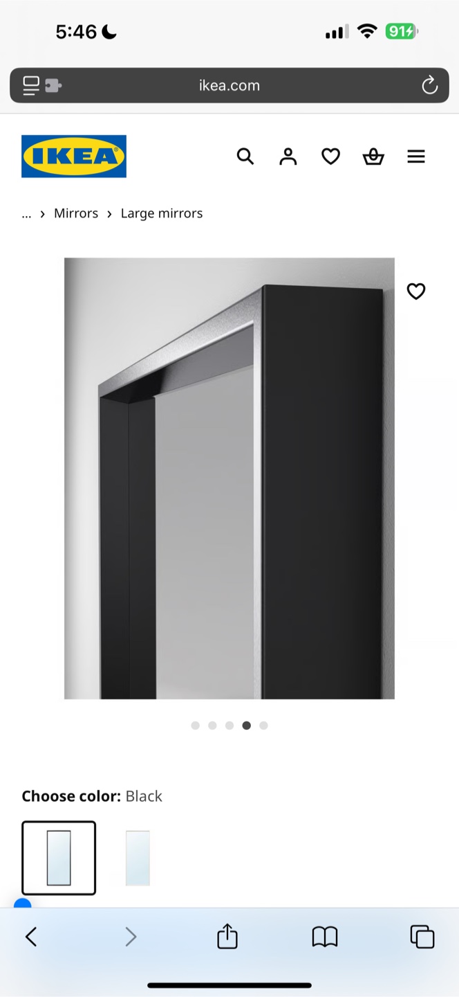 IKEA NISSEDAL Mirror - photo 4