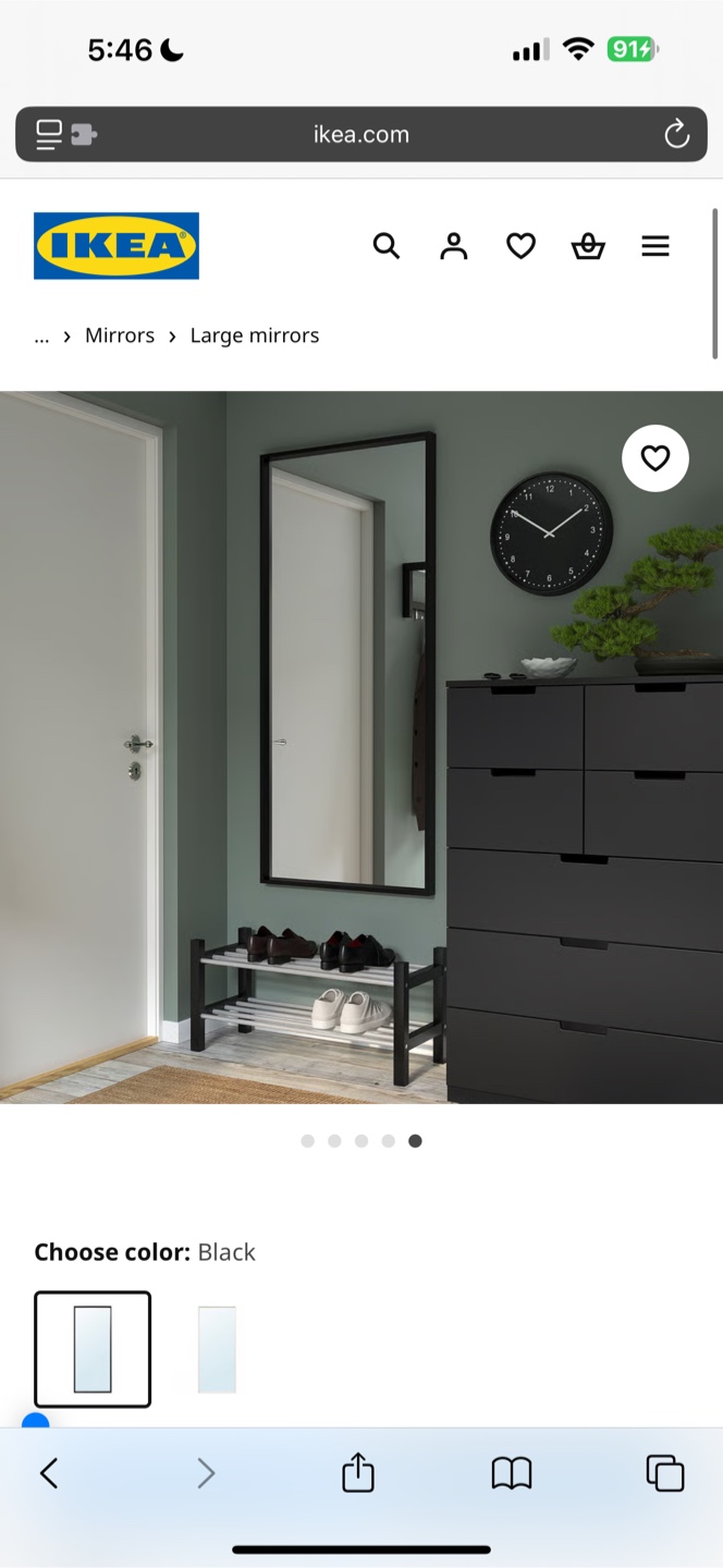 IKEA NISSEDAL Mirror - photo 5