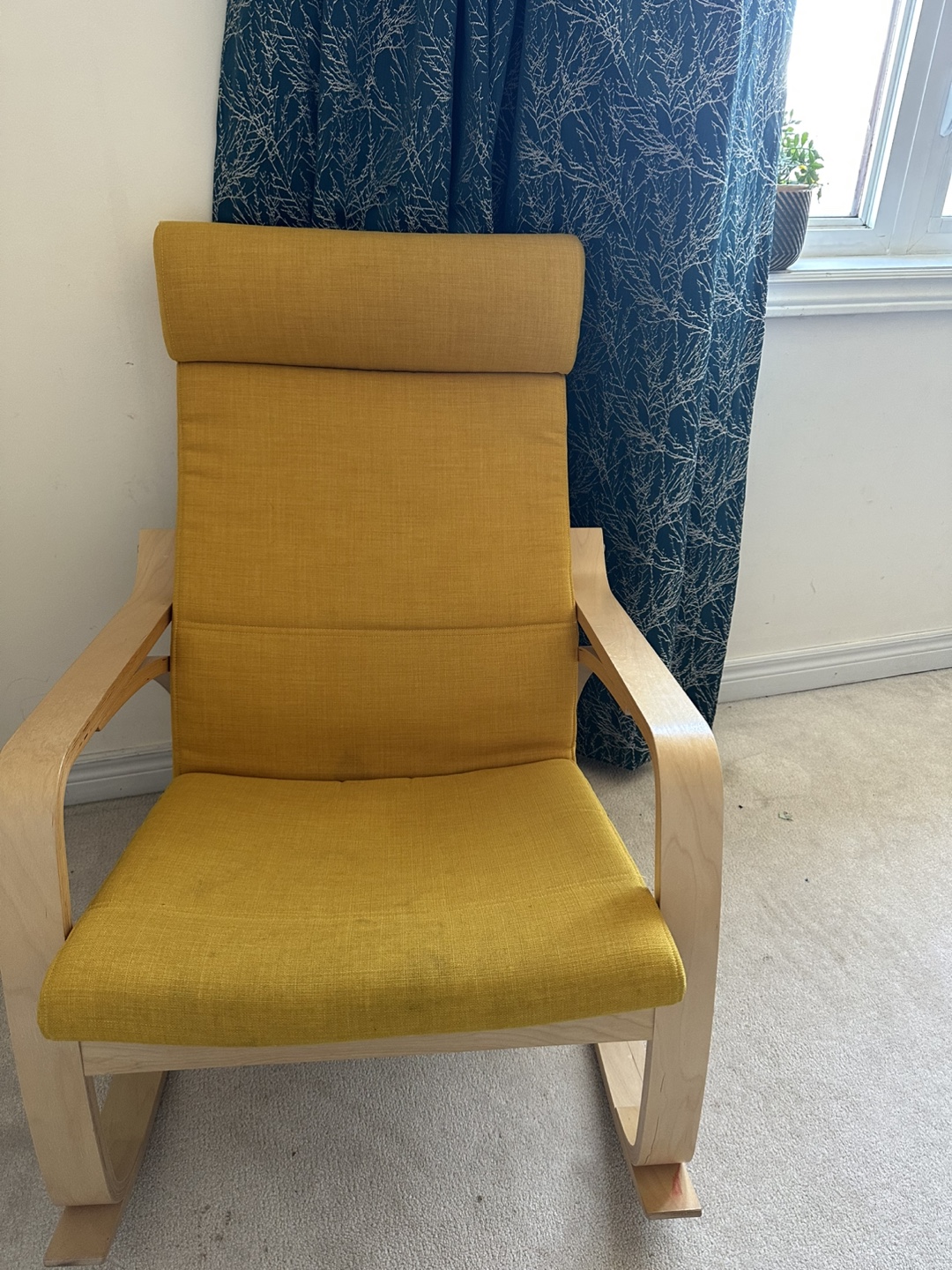 IKEA Poang Rocking Chair - Yellow