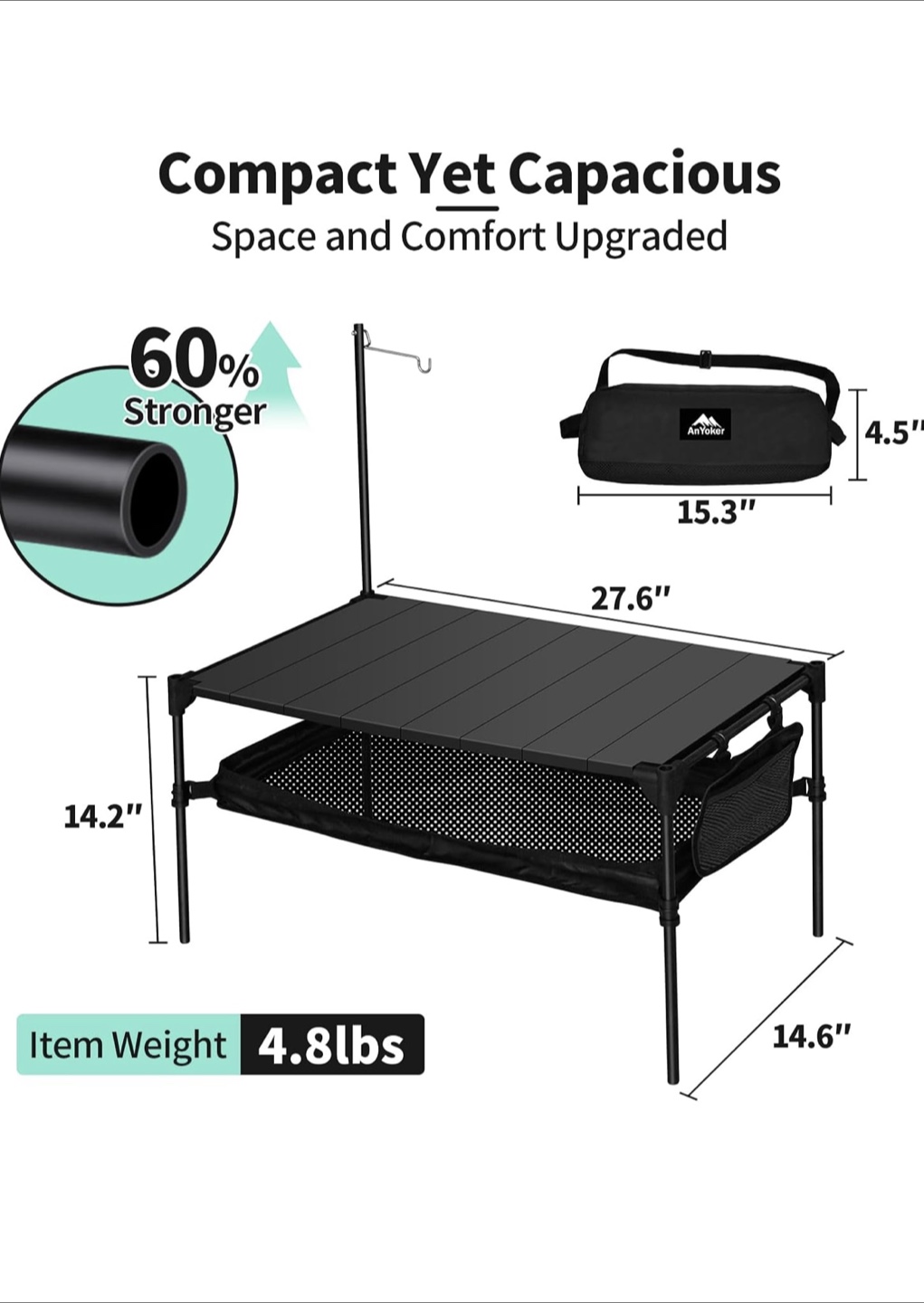 Portable Camping Table - photo 2