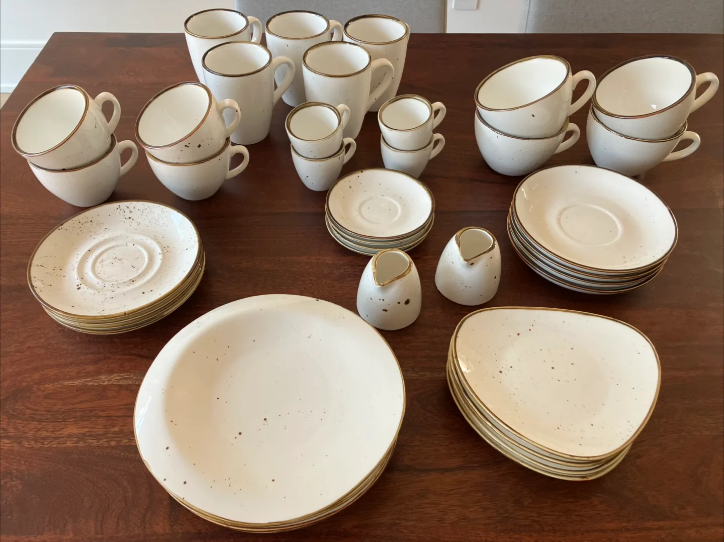 Speckled Ceramic Tea Set thumbnail