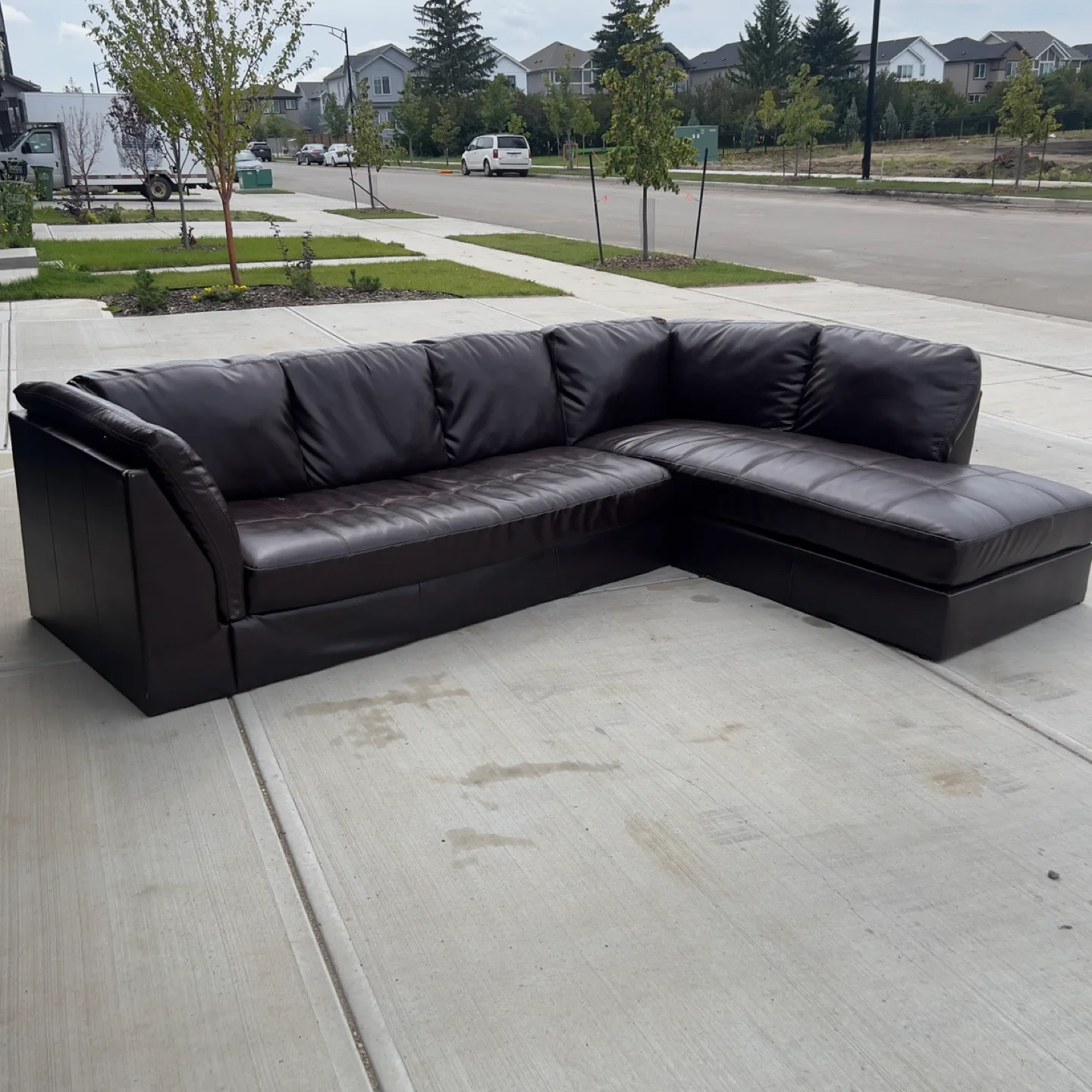 Leather Sectional Sofa thumbnail