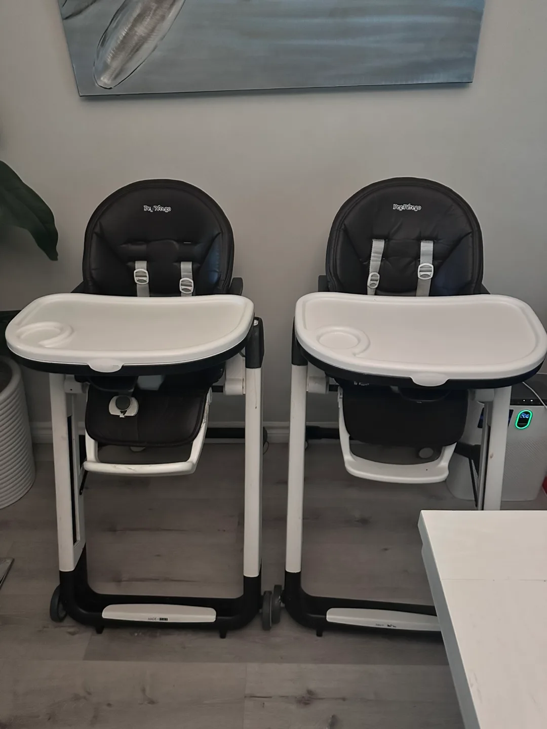 Peg Perego High Chair - Black thumbnail