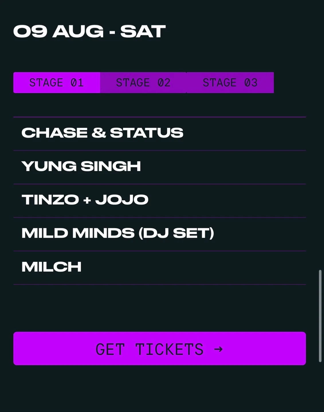 Electric Island - August 9th tickets thumbnail