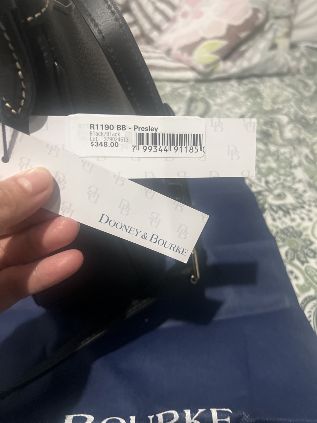 Dooney & Bourke Presley Black Leather Handbag - photo 4