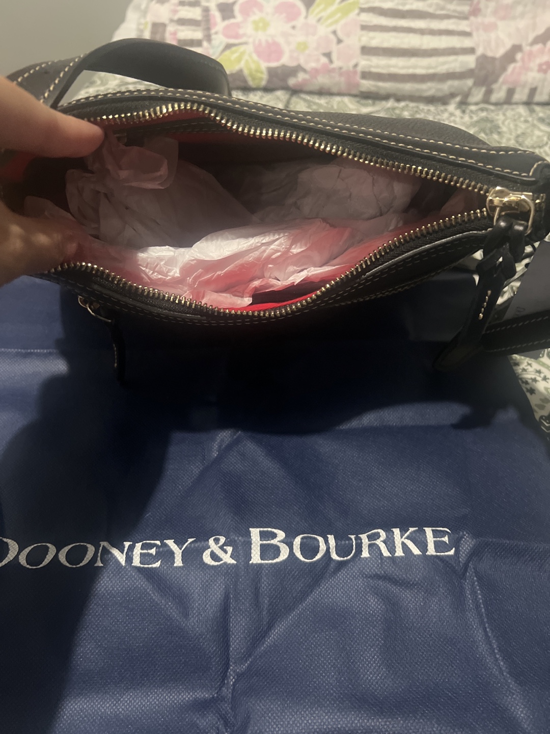Dooney & Bourke Presley Black Leather Handbag - photo 5