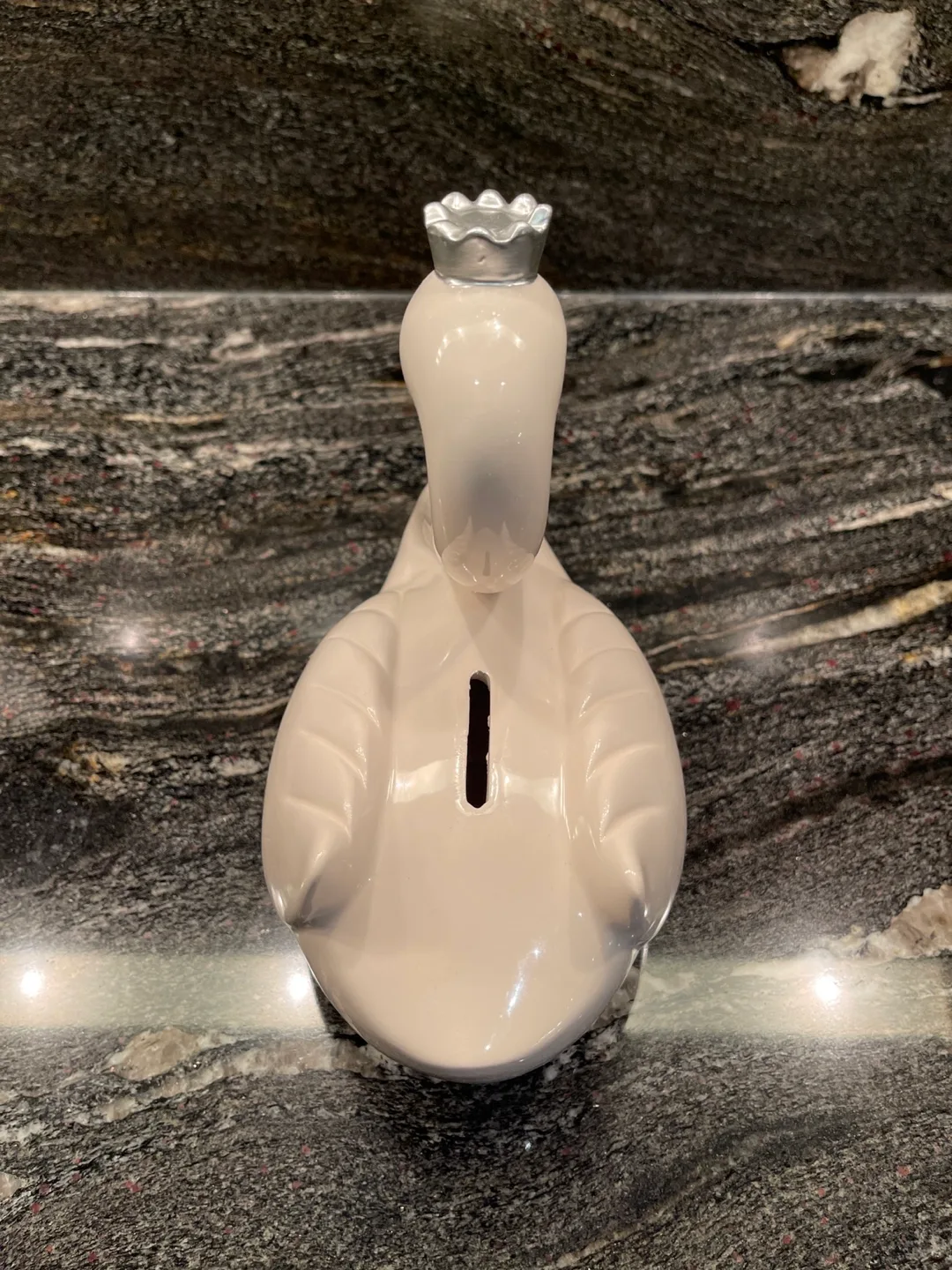 Swan Coin Bank - Cute Home Decor image indicator(2)