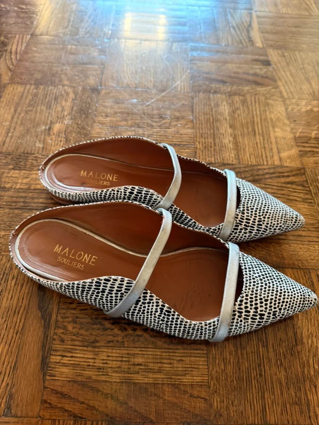 Malone Souliers Pointed Toe Mules thumbnail