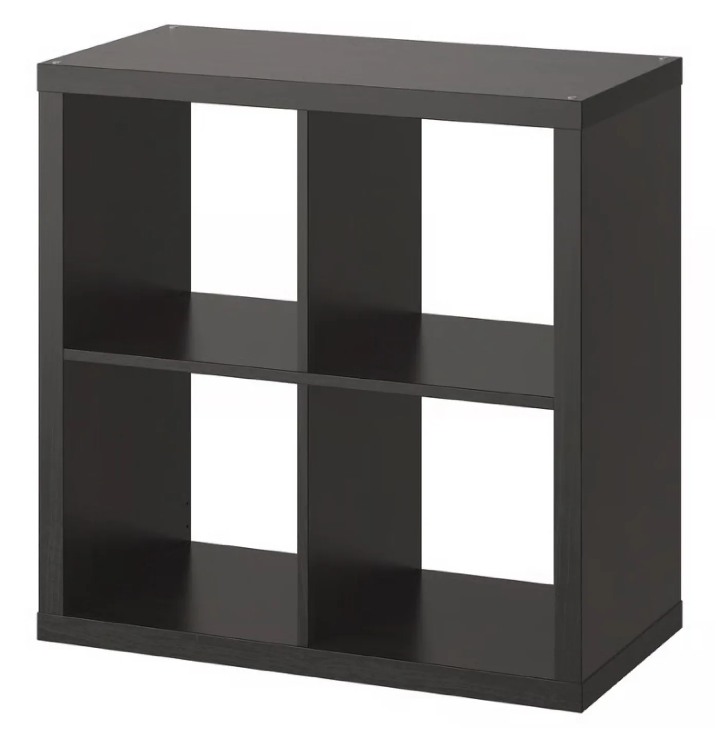 IKEA Kallax Shelf Unit - Black-Brown thumbnail