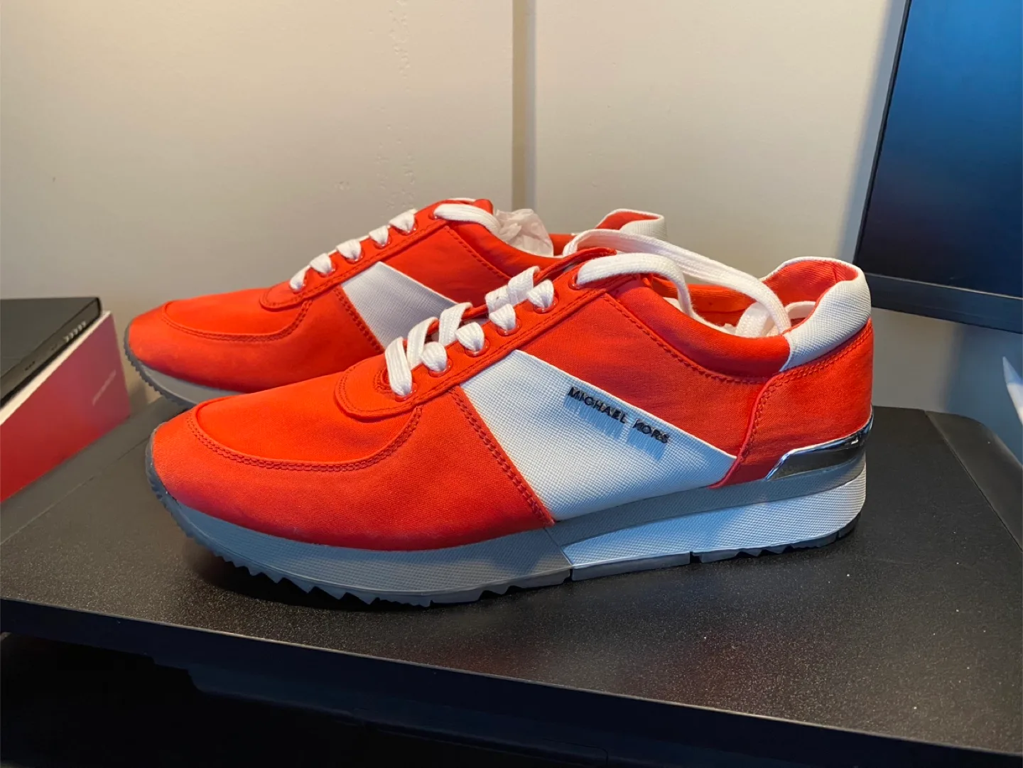 Michael Kors Allie Trainer Coral Reef - Size 9.5 thumbnail