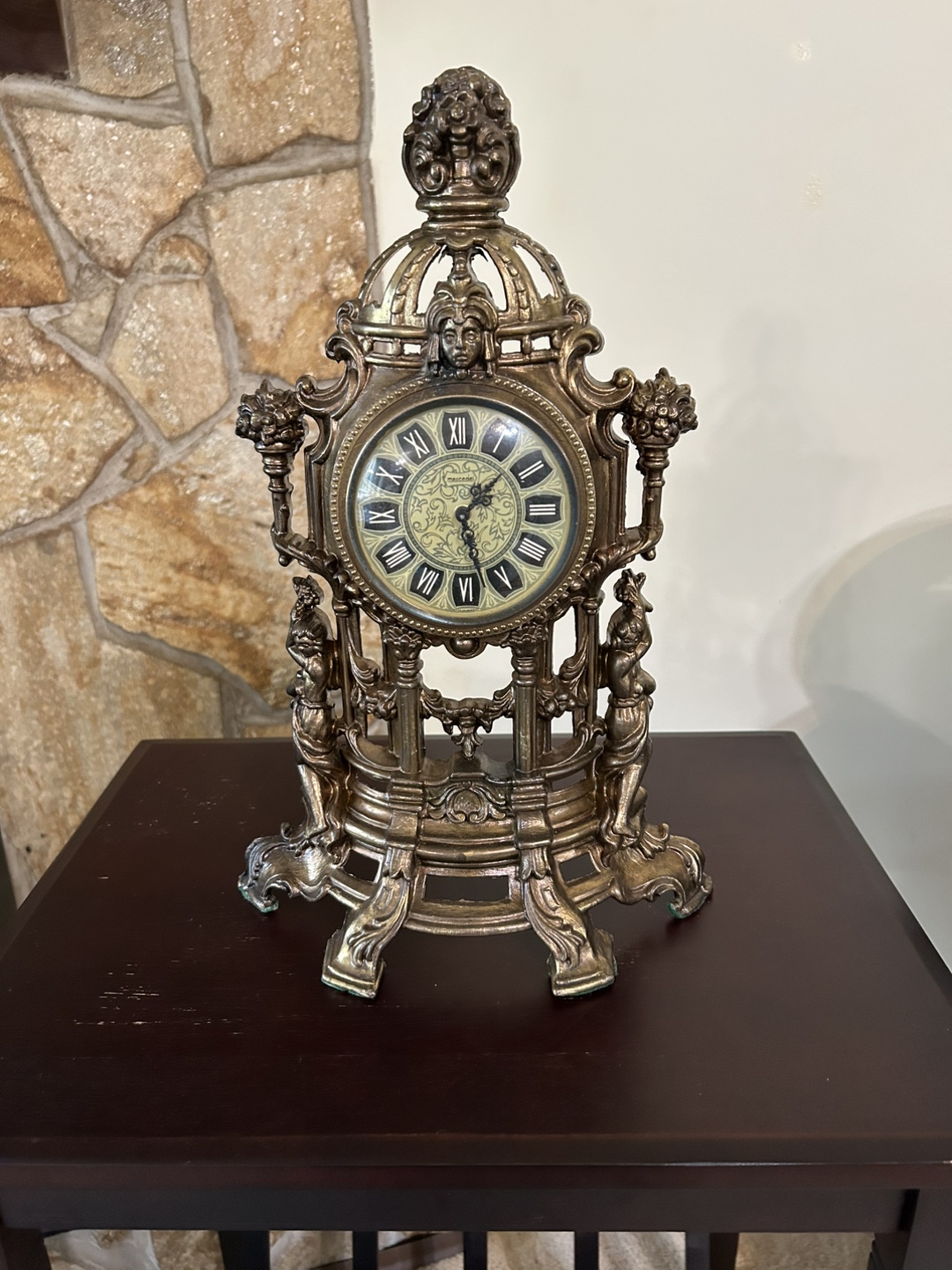 Vintage Ornate Table/ Mantle Clock