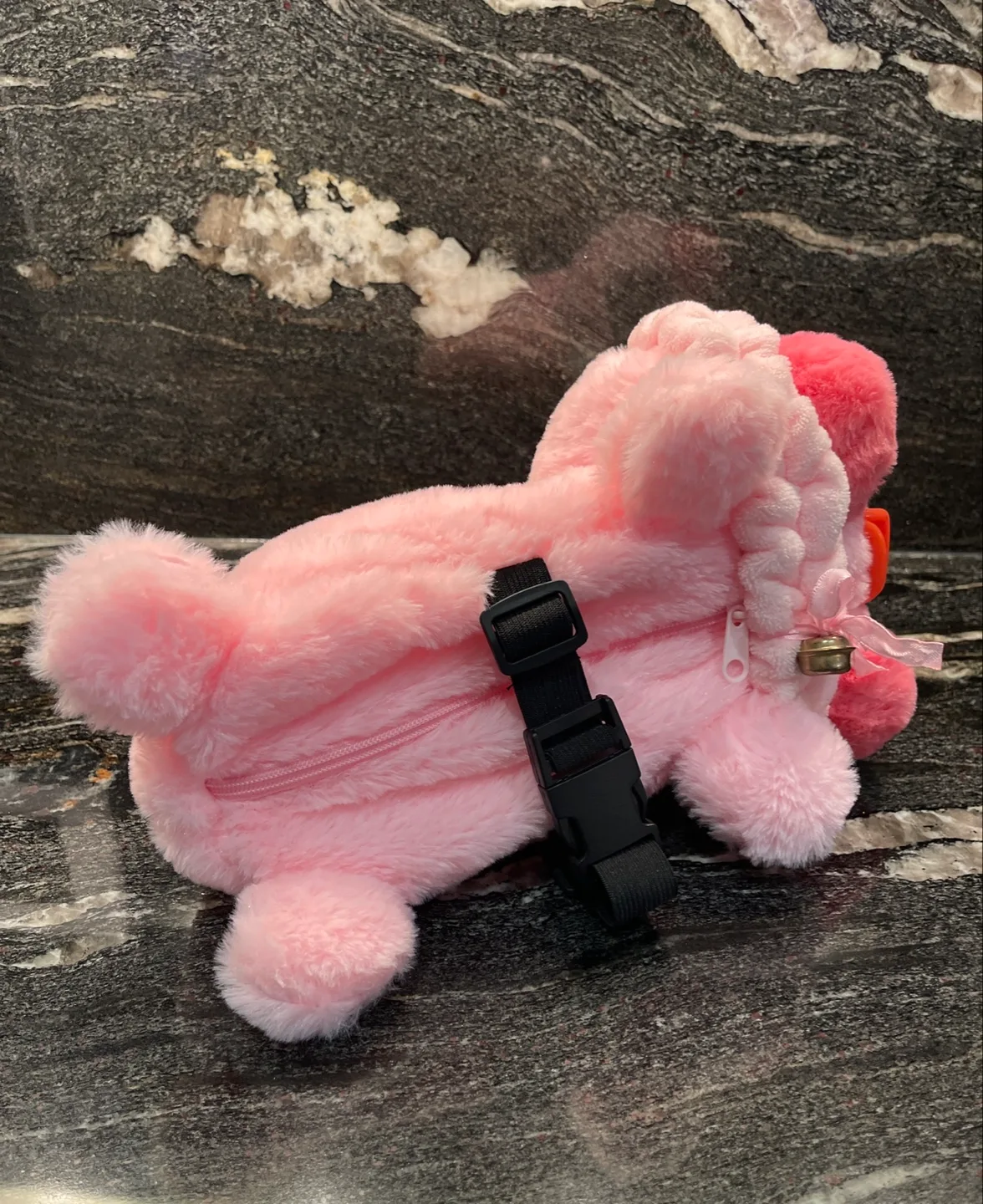 Pink Plush Duck Tissue Box Cover image indicator(3)