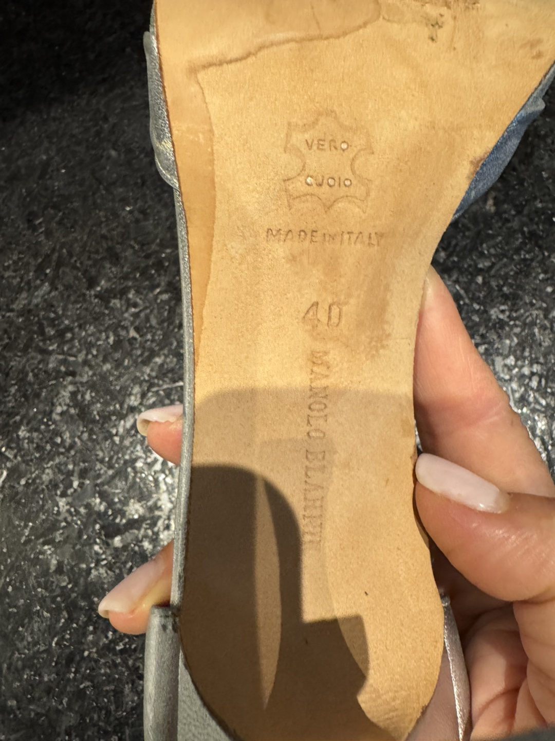 Salvatore Ferragamo Black Patent Leather Heels Size 10 - photo 3