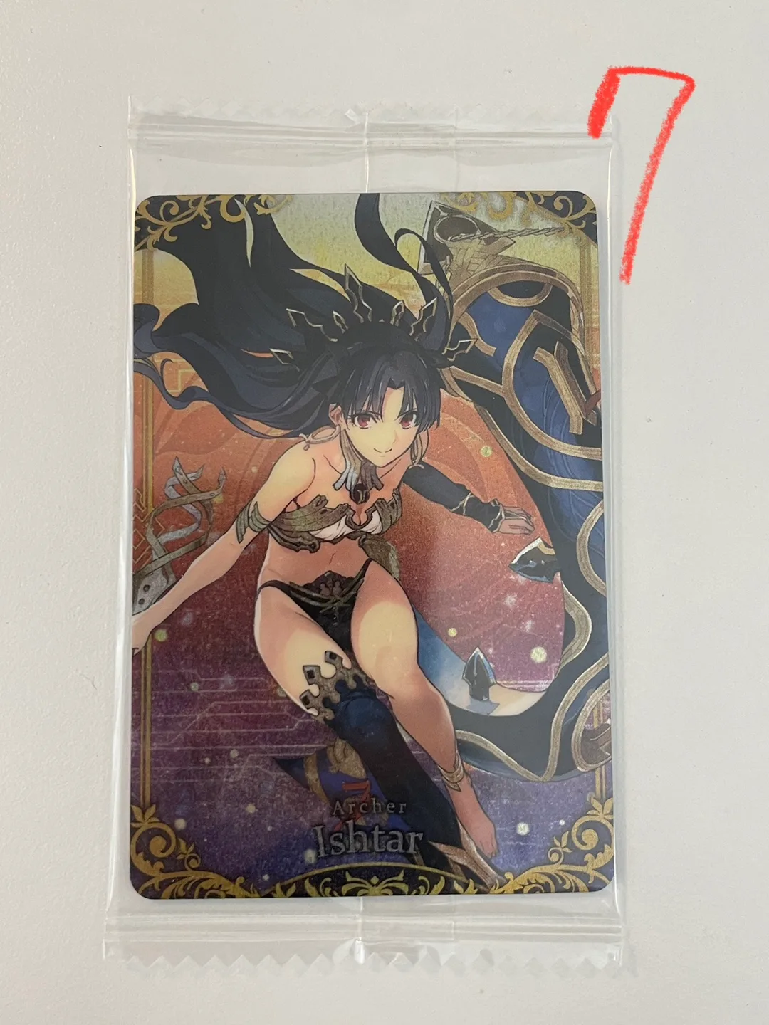 Anime Fate/Grand Order Ishtar Metallic Card thumbnail