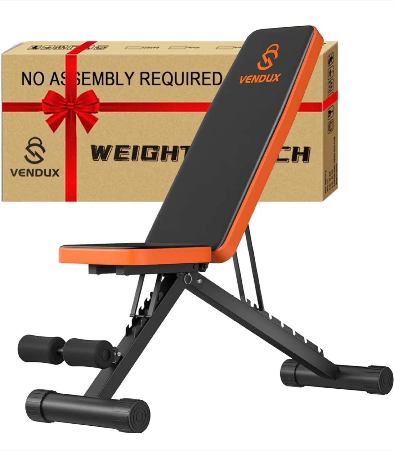 Vendux Adjustable Weight Bench - Like New!