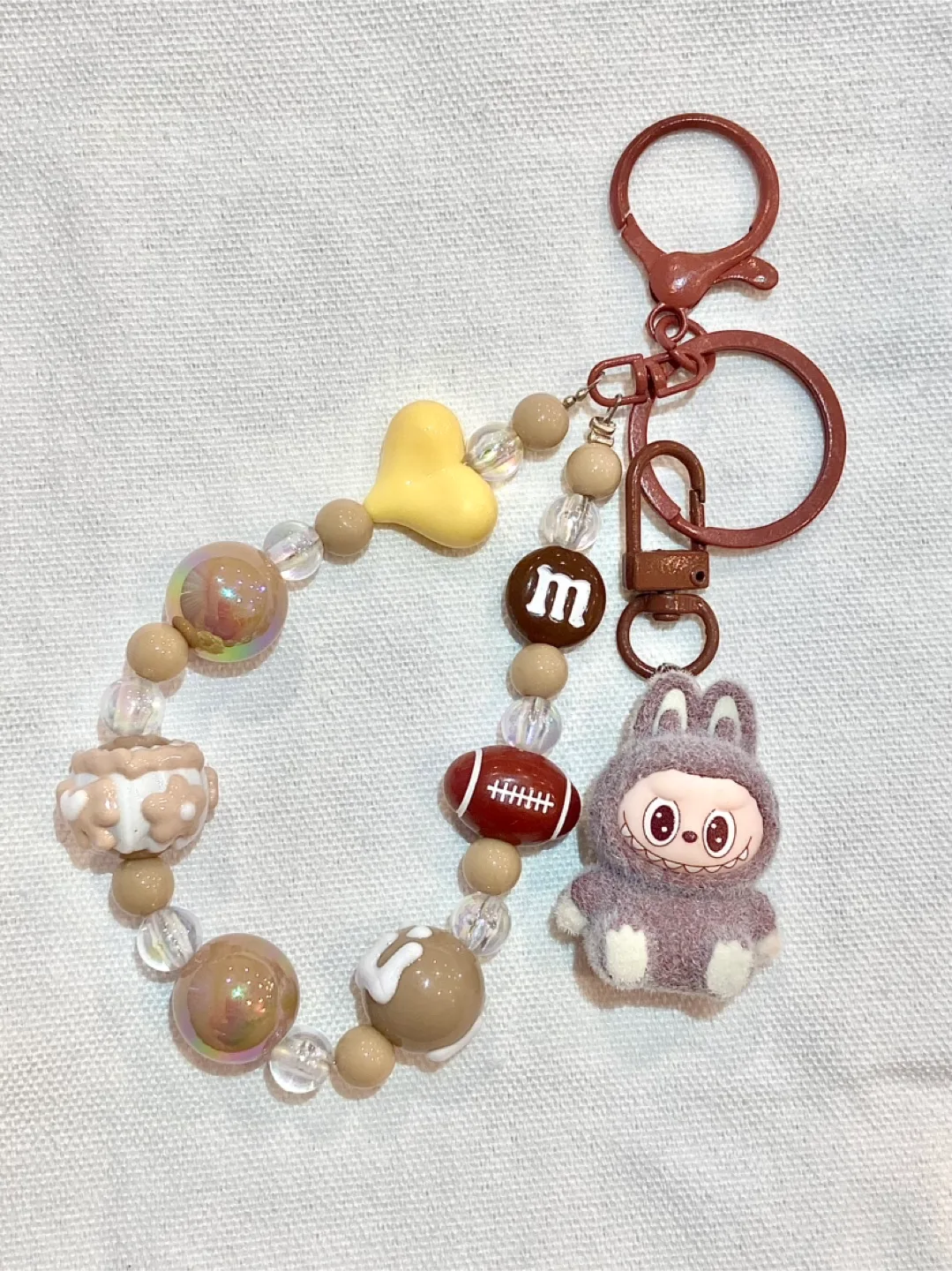 Cute Labubu keychains image indicator(3)