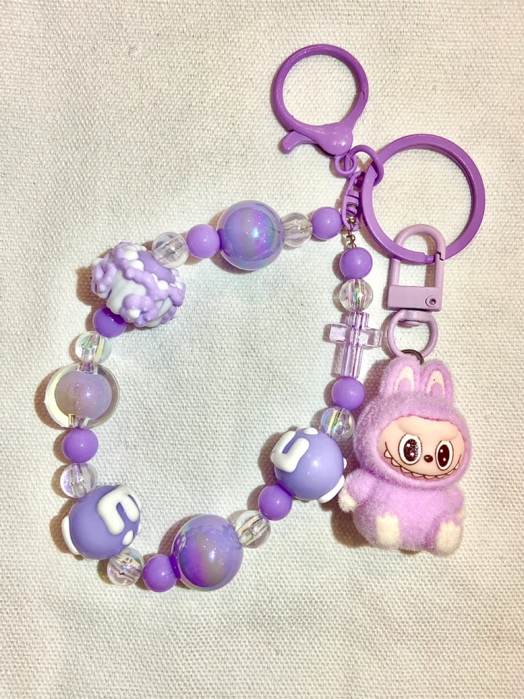 Cute Labubu keychains image indicator(5)