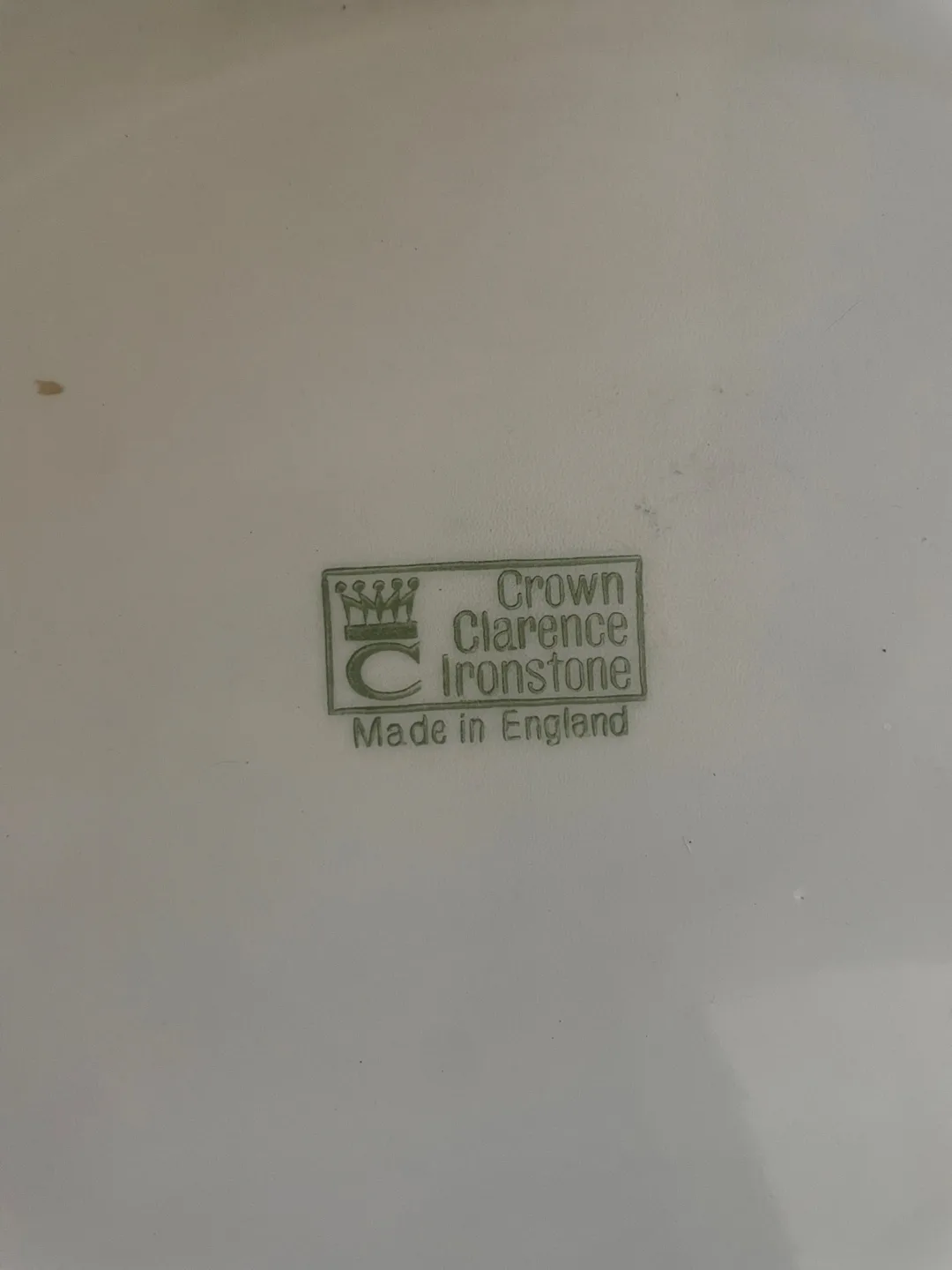 Crown Clarence Ironstone Platter image indicator(2)