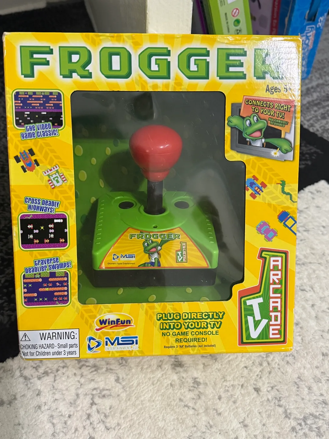Frogger Arcade TV Game thumbnail