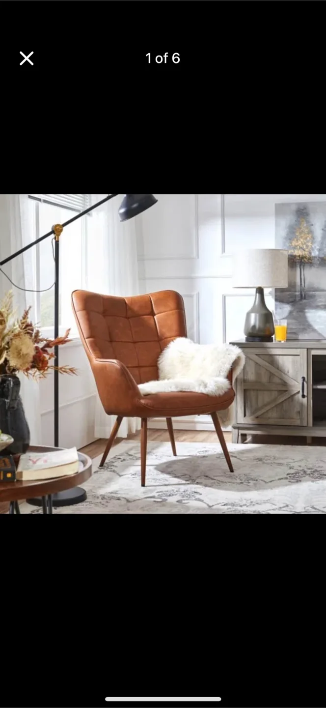 Brown Accent Chair thumbnail