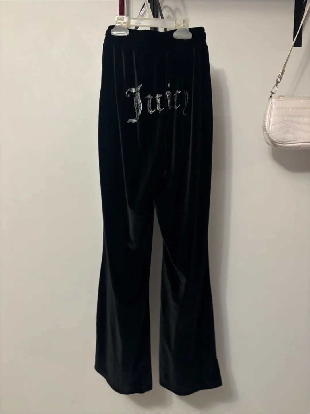 Juicy Couture Black Velour Pants thumbnail
