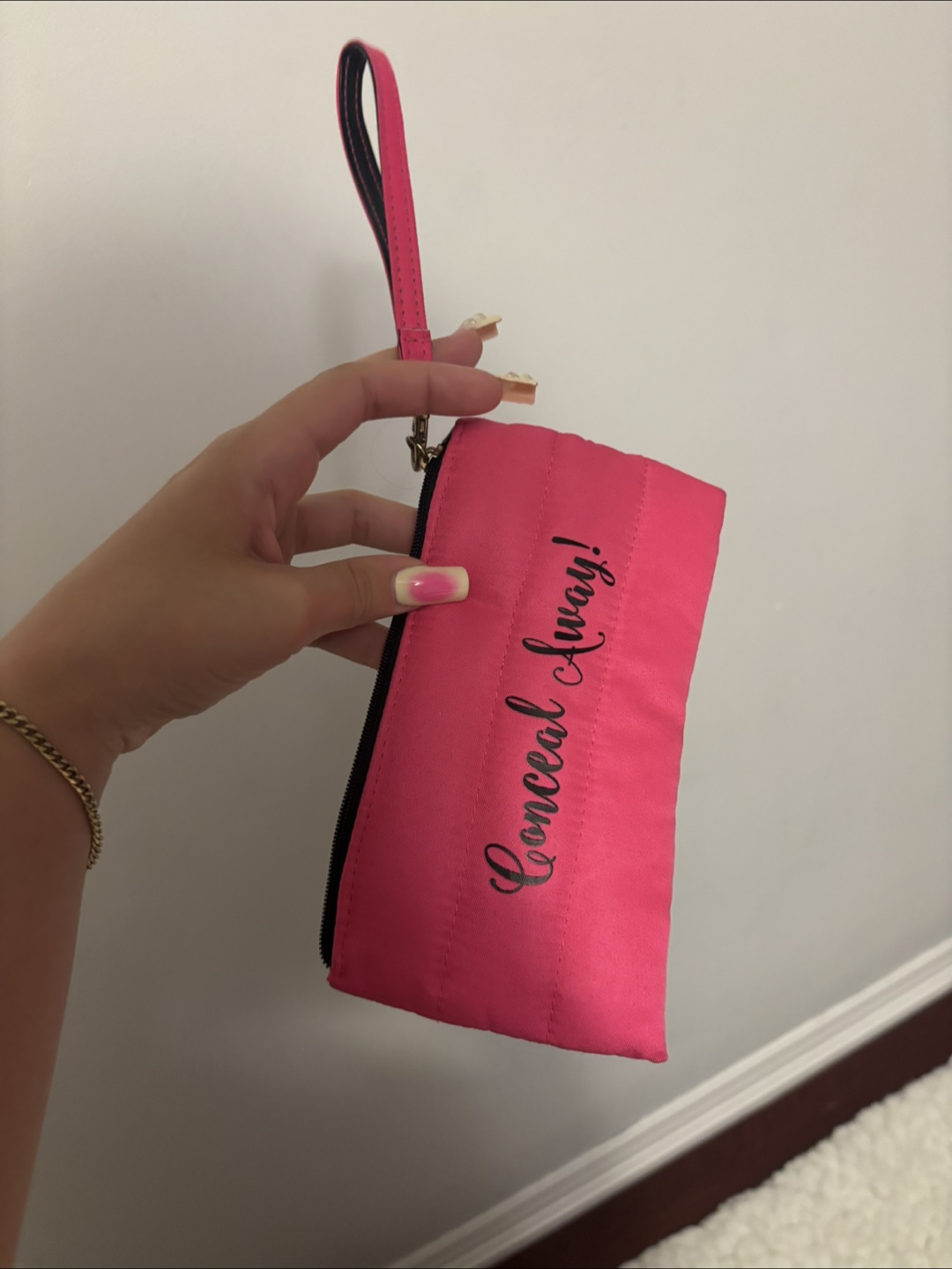 Pink 'Conceal Away!' Pouch