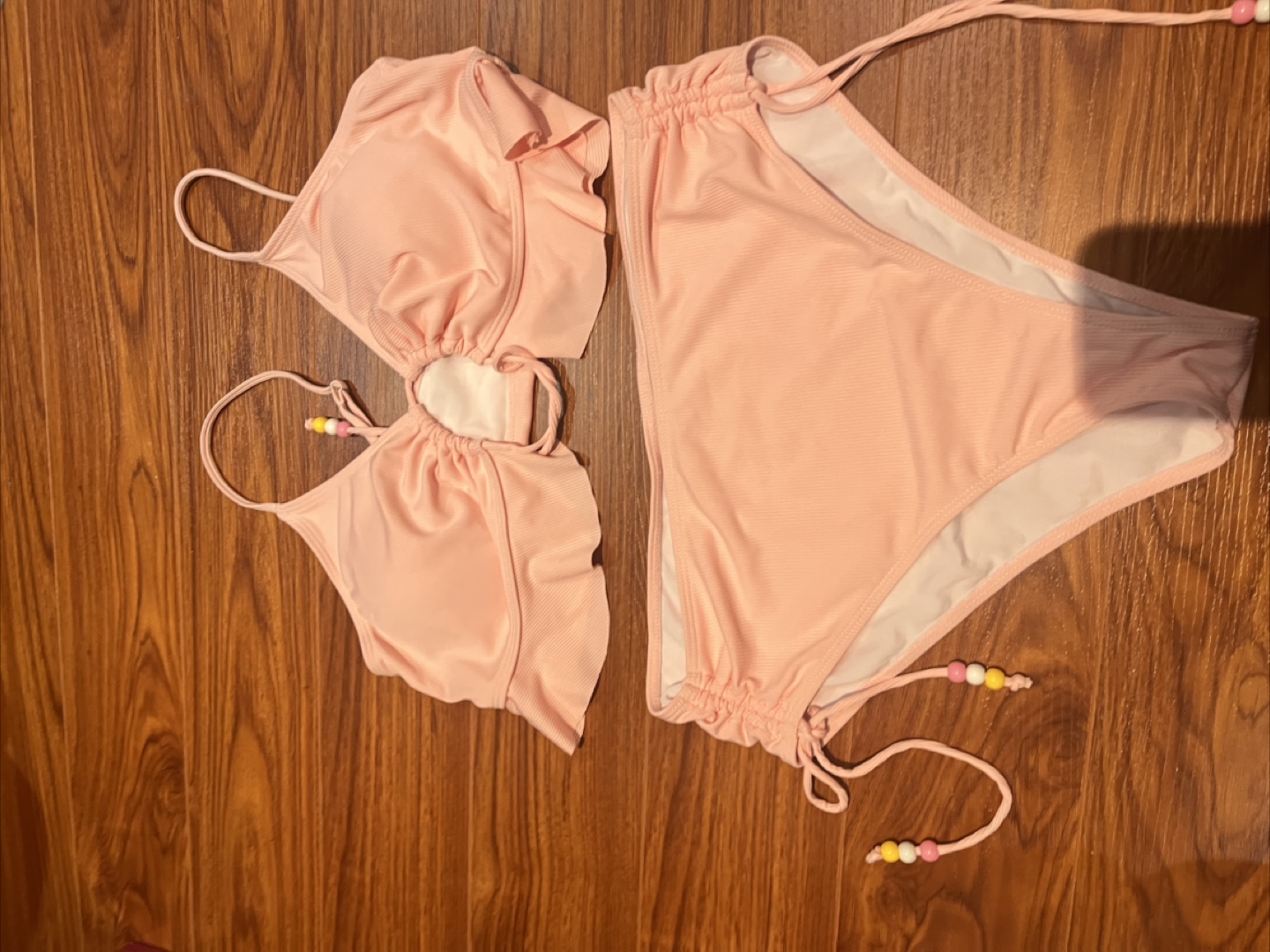 Pink Two-Piece Swimsuit - photo 2