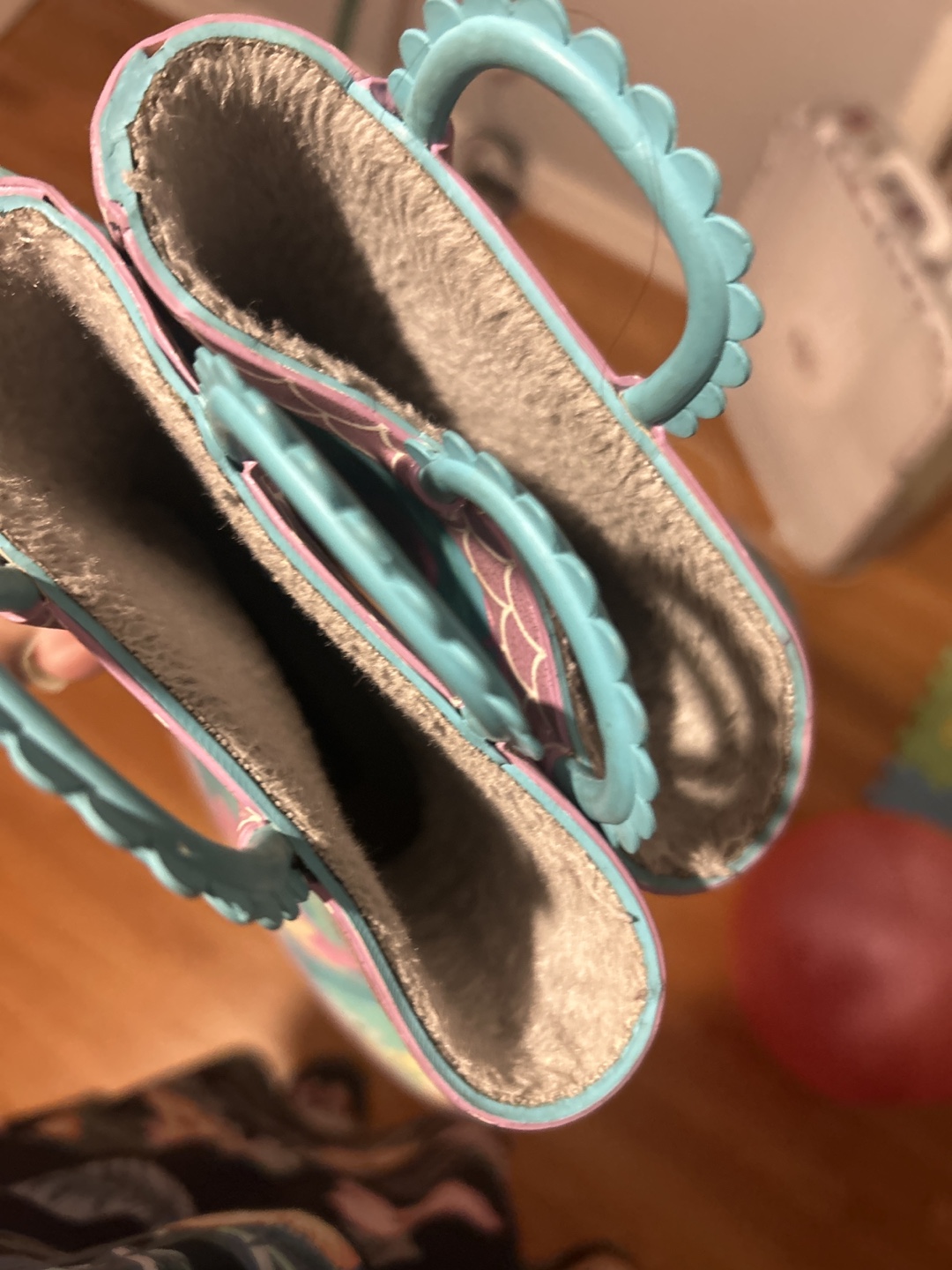 Mermaid Rain Boots - Size 13/1 - photo 5