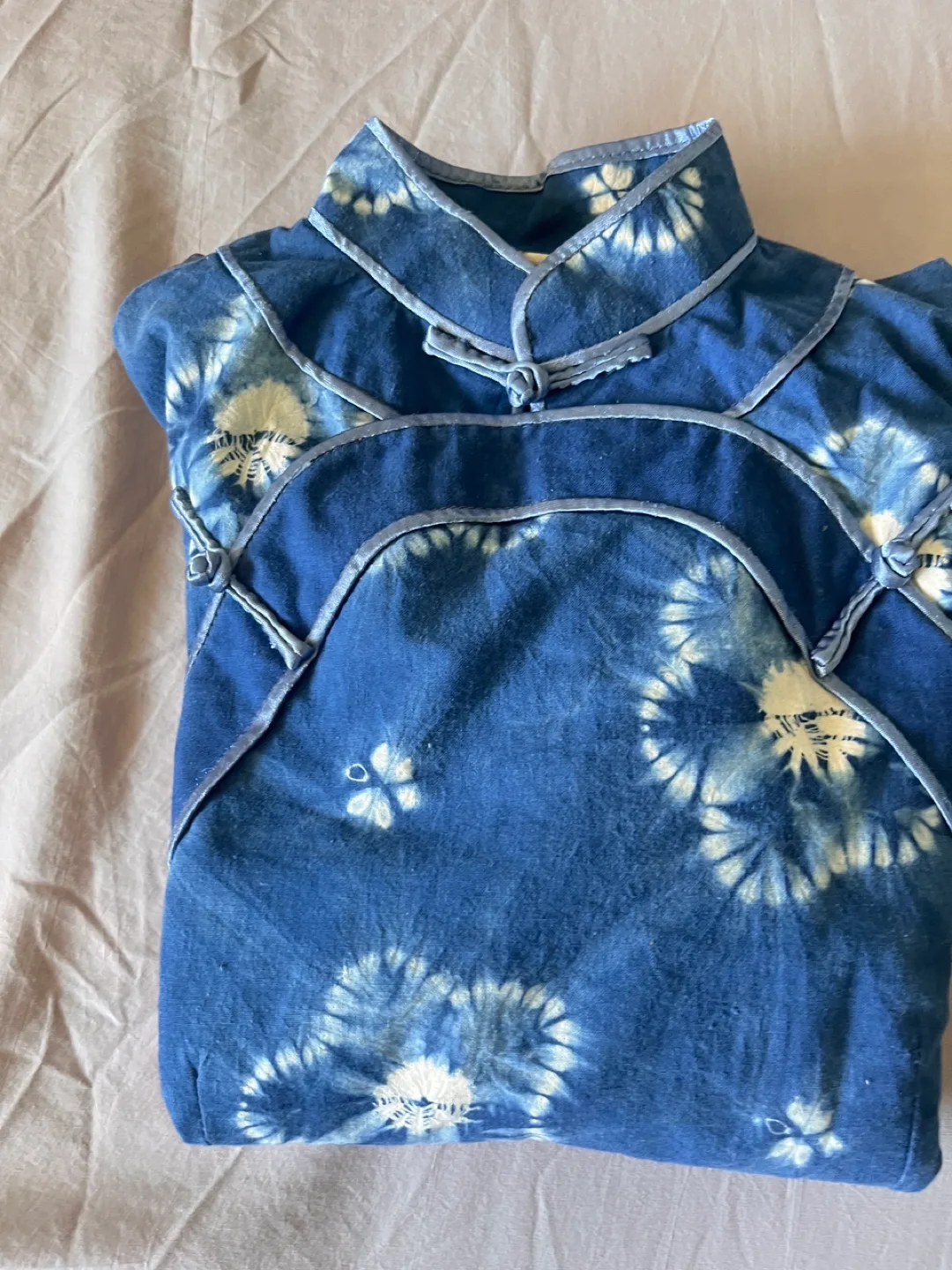 Blue Floral Patterned Jacket thumbnail