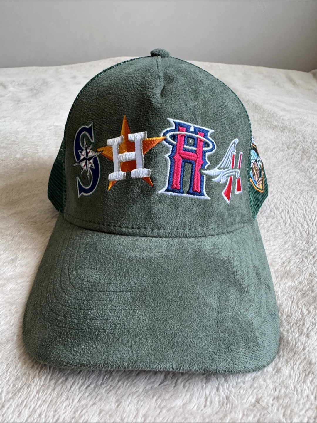 Silent Moves Suede Trucker Hat