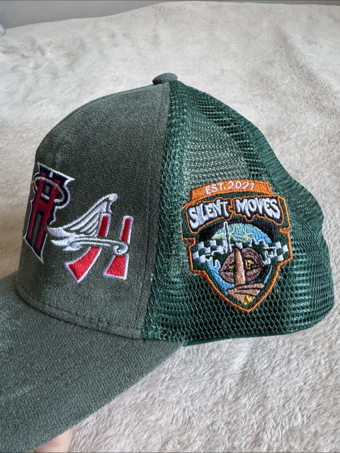 Silent Moves Suede Trucker Hat - photo 4
