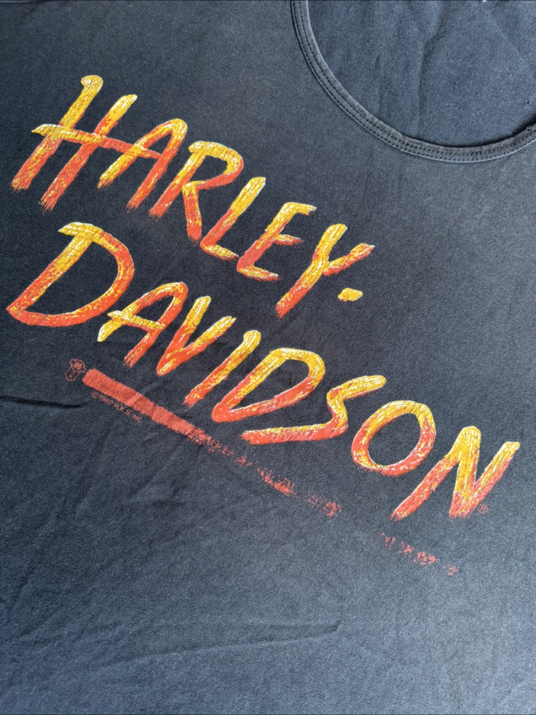 Vintage Harley Davidson Tank Top - photo 2