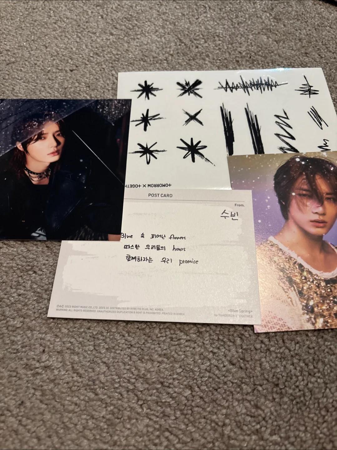 Kpop txt album inclusions thumbnail