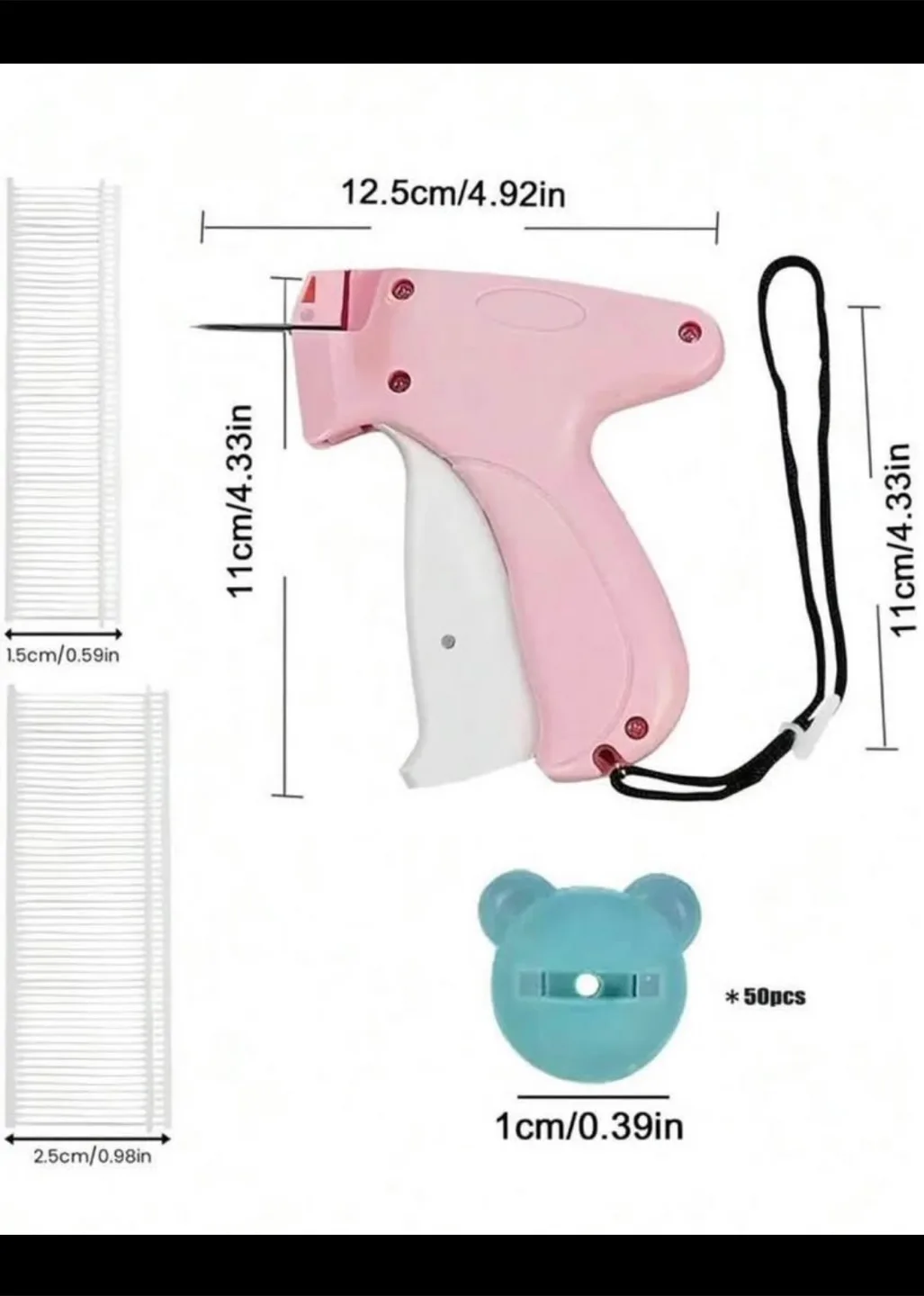 Label / Tagging / Stitch Gun Kit with Needle and Barbs image indicator(5)