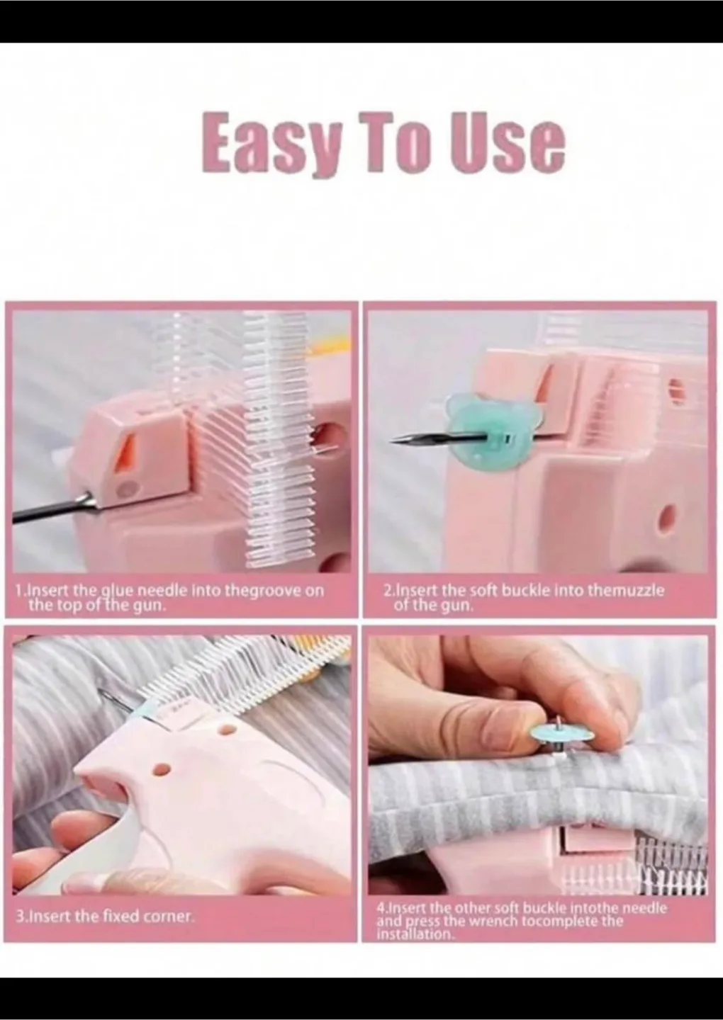 Label / Tagging / Stitch Gun Kit with Needle and Barbs image indicator(6)