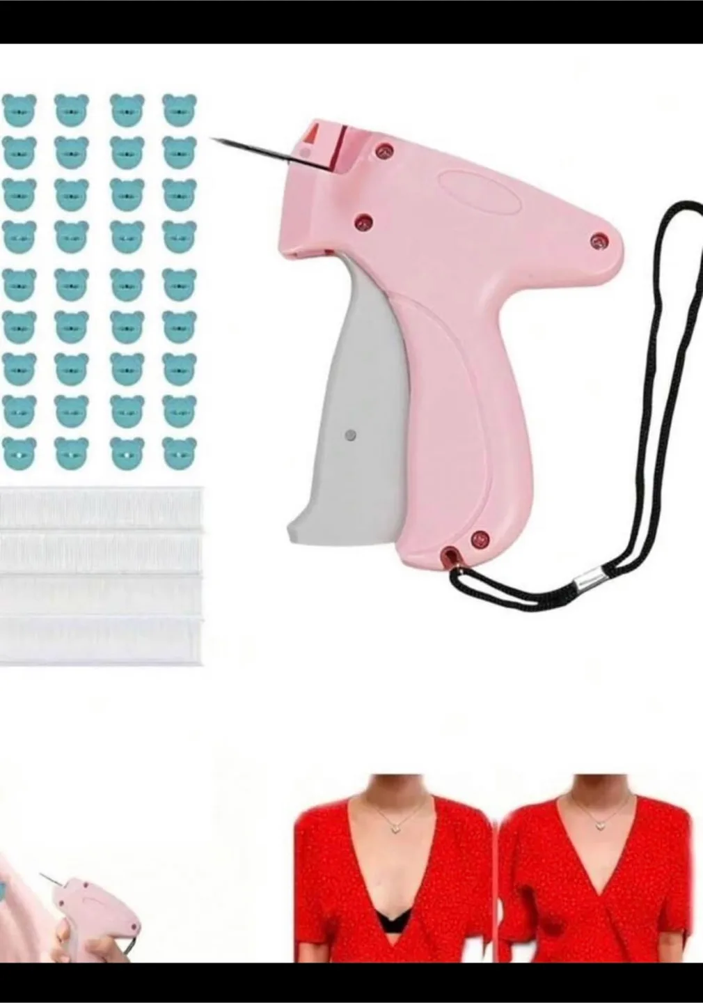 Label / Tagging / Stitch Gun Kit with Needle and Barbs image indicator(4)