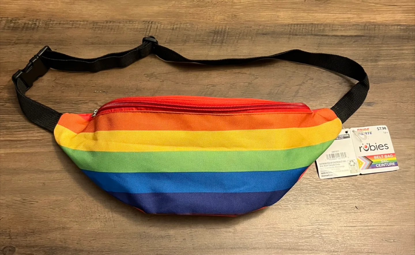 Rubies Pride Belt Bag - New with Tags! thumbnail