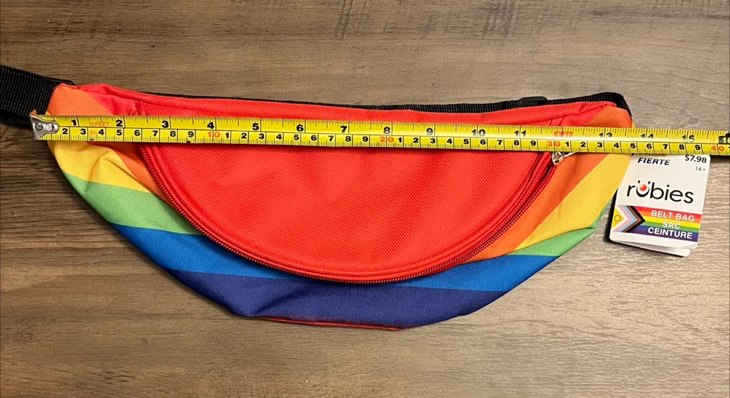 Rubies Pride Belt Bag - New with Tags! image indicator(3)