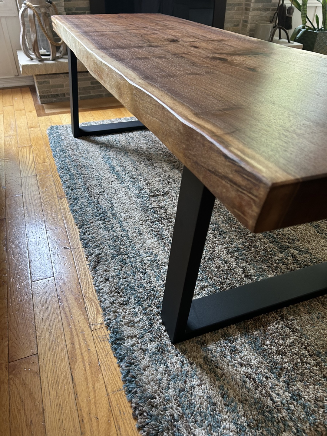 XL Live Edge Black Walnut Coffee Table - photo 3