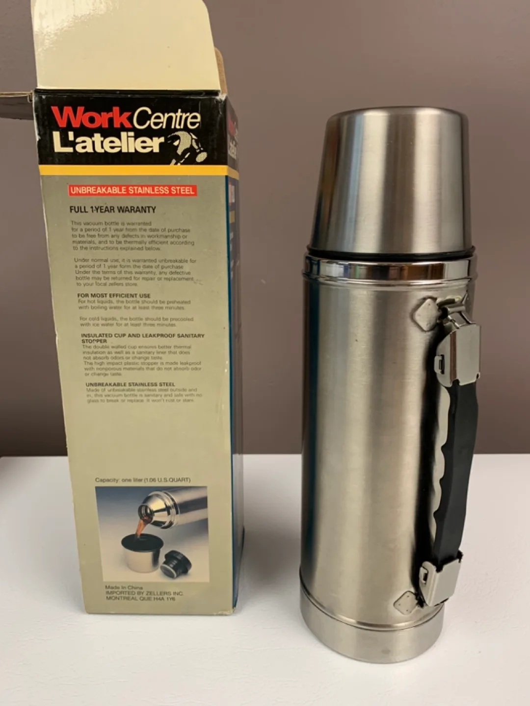 Stainless Steel Thermos image indicator(4)