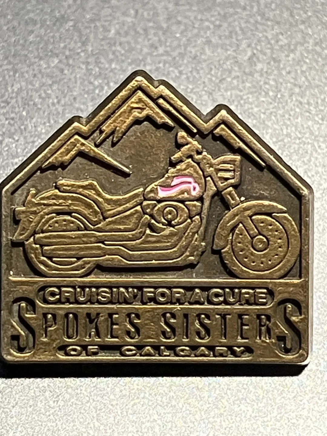 Spokes Sisters of Calgary Pin thumbnail