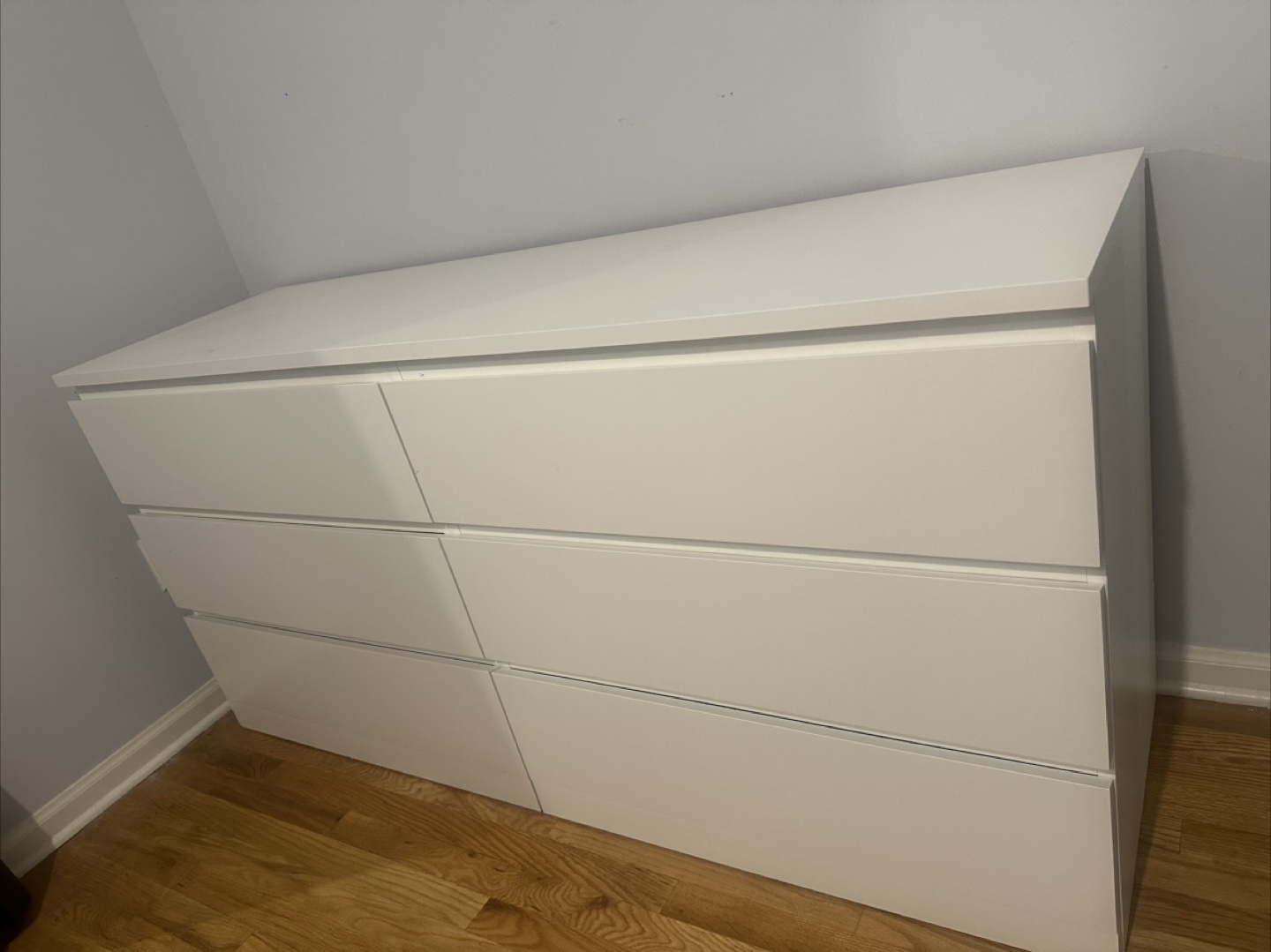 IKEA Hemnes White 6-Drawer Dresser - photo 3
