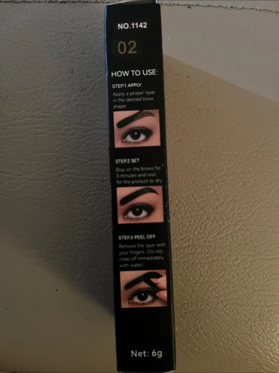 Maybelline Tattoo Brow Easy Peel Off Tint - Shade 02 image indicator(2)