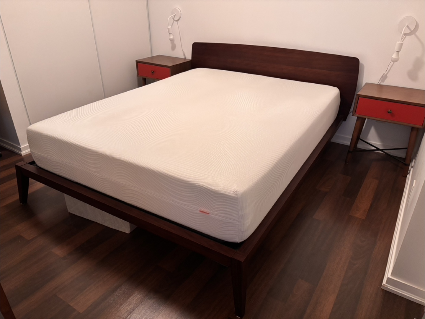 Dark Wood Queen Bed Frame