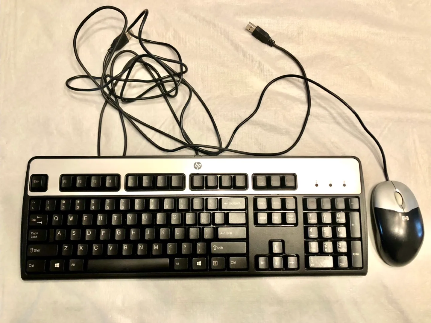 HP Keyboard and Mouse set thumbnail