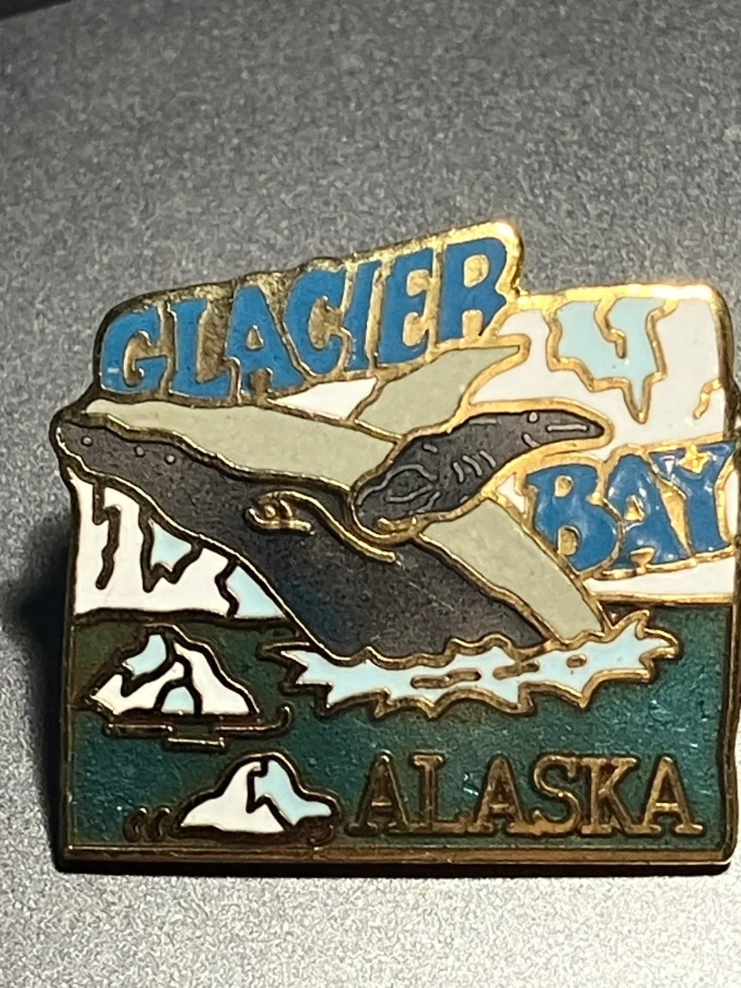 Glacier Bay Alaska Pin thumbnail