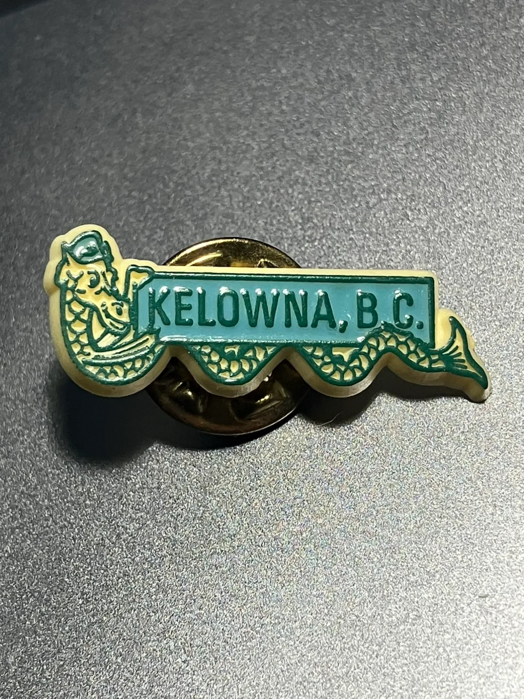 Kelowna B.C. Ogopogo Pin thumbnail
