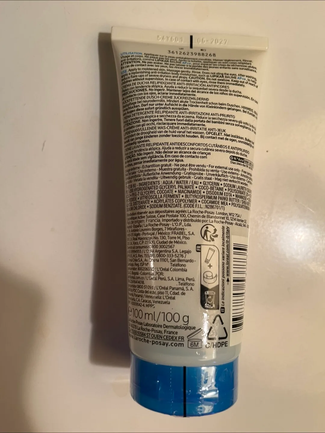 La Roche-Posay Lipikar Syndet AP+ Cream Wash image indicator(2)