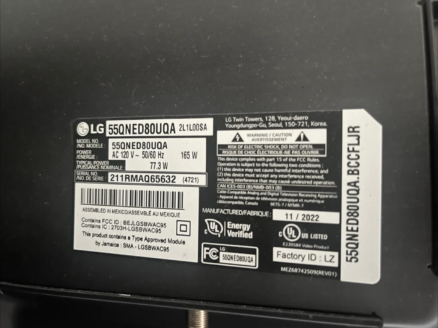 LG 55" 4K QNED TV - Model 55QNED80UQA image indicator(2)